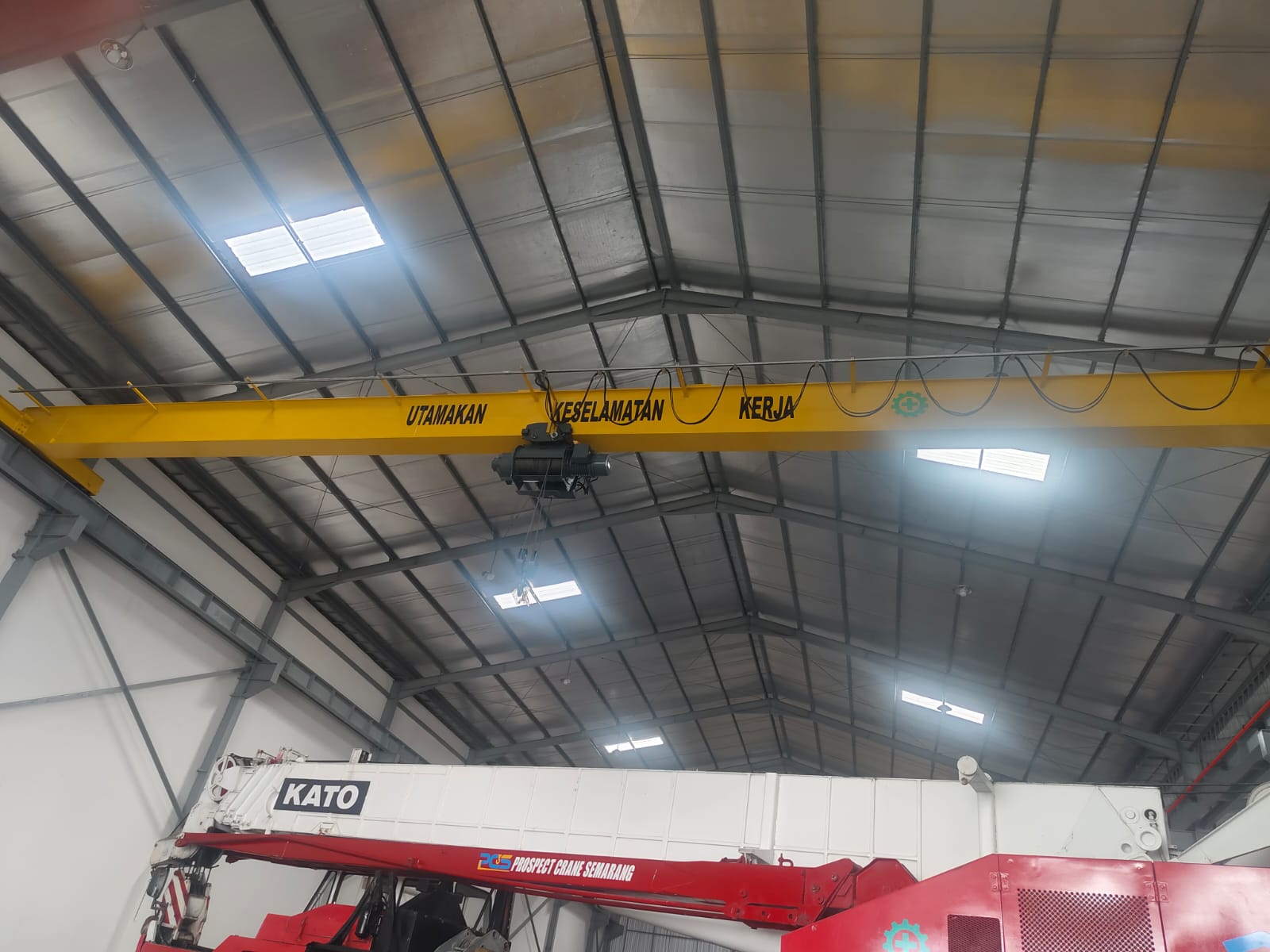 Overhead Crane + Electric Hoist 5 Ton